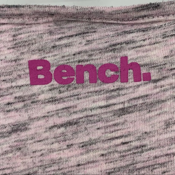 2/$25 Bench Girl's Pink and Grey Short Sleeve Layered T-Shirt, 13/14 - Picture 9 of 16